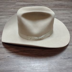 Vintage Moore Fine Western Wear Cowboy hat 6 7/8